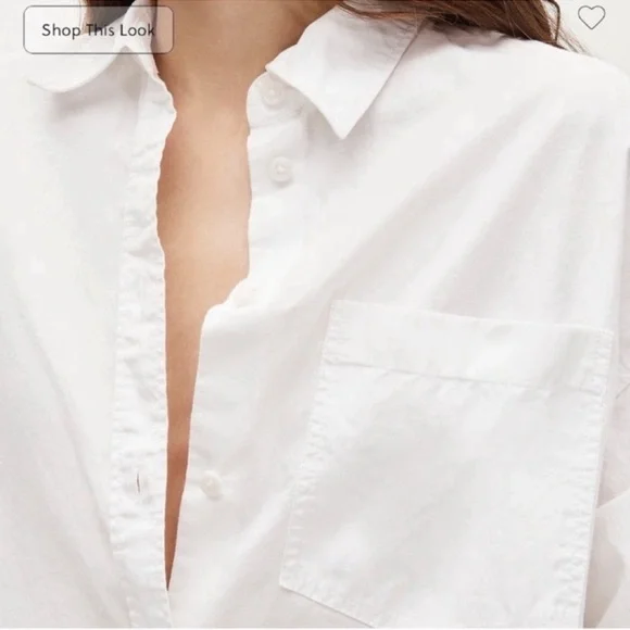 J.Crew Étienne oversized shirt in lightweight oxford - Picture 2 of 7